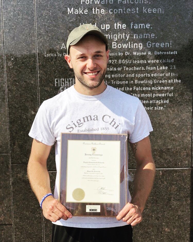What an honor to receive the province Balfour award! #bigthings #success #SigmaChi