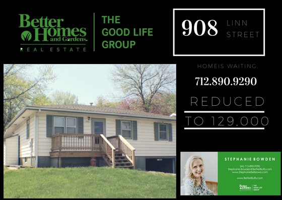 SoldSteph's tweet image. Who wants a great house to fill with love and memories?  #SoldOnStephanie #StephanieSellsIowa #BetterBluffs #GlenwoodIowa