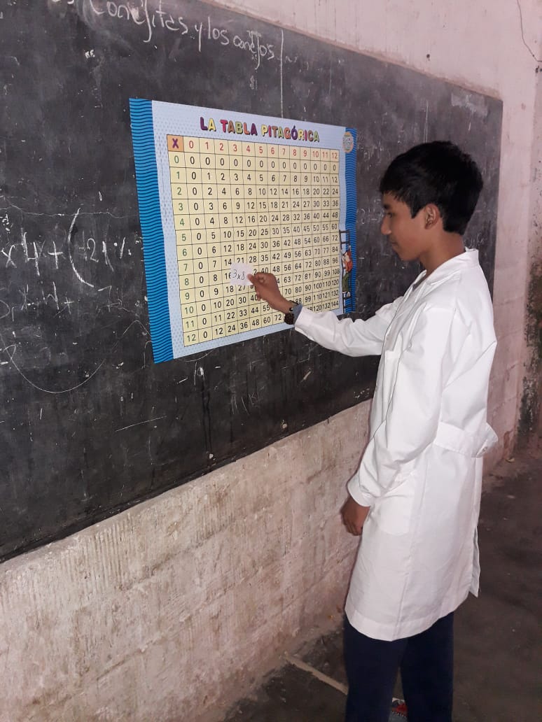 geminianana's tweet photo. #CPPSSaltaEnAcción #CAI11 #TablaPitagórica #MMCCP Carla #CaminoAlSecundario Escuela 4738 Indígena Juan XXIII Pichanal @patriciapinasco @fguillesaavedra @aniberruezo @UrtubeyJM @RangeonMartin @artydance23 https://t.co/72Fe56TWjX