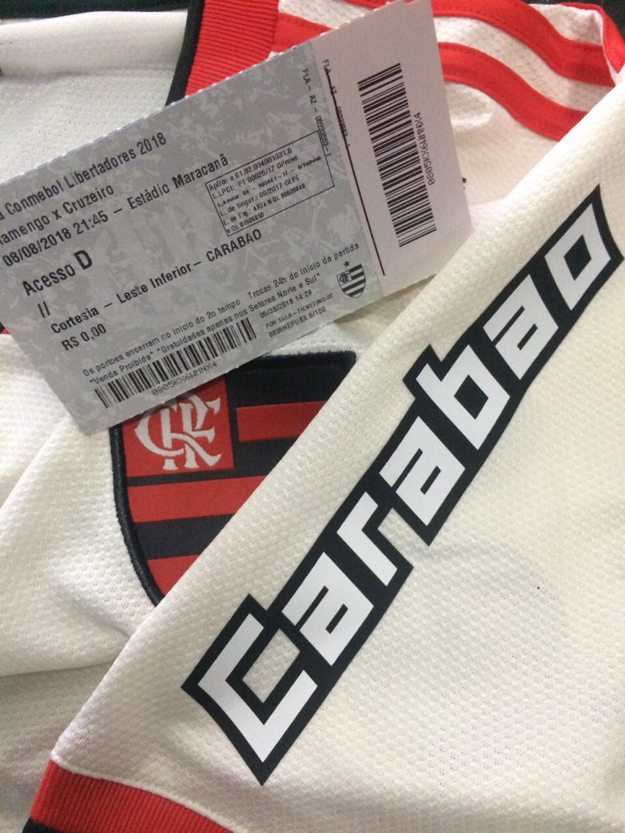 #EntreNoJogo Quer um par de ingresso para amanhã? Siga as páginas <a href="/_FlaDaDepressao/">FLA DA DEPRESSÃO | Ruan</a> e @CarabaoBR, dê RT nesse tweet e participe! O resultado será divulgado ainda hoje.