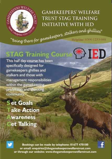 #STAG training. Maintain the welfare of your #Gamekeepers This vital course could save a life. Please contact <a href="/GamekeeperTrust/">Gamekeepers Trust</a> to book a half day course. All estates should be backing this.. #MentalHealthAwareness We all have a responsibility. It's ok not to be ok..