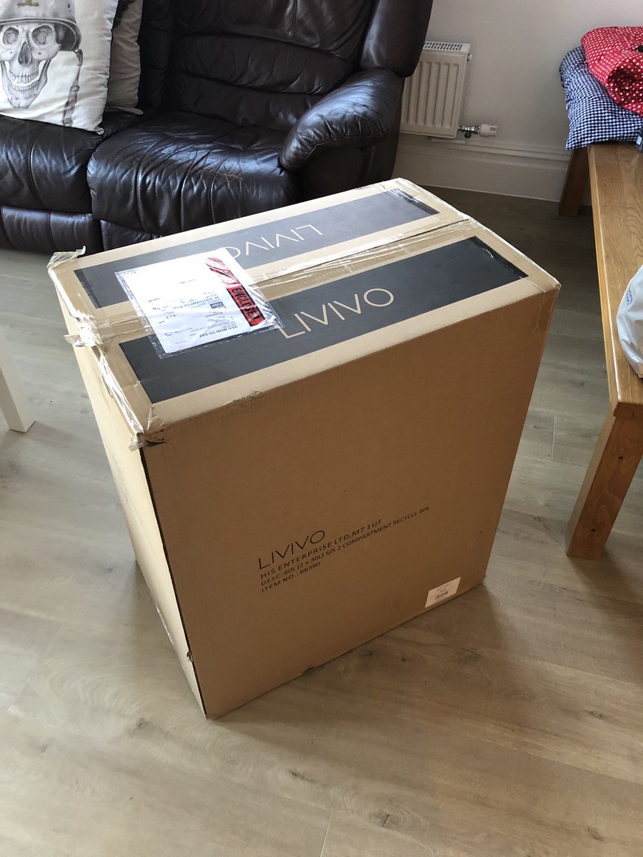 trbell_'s tweet photo. I’ve never been so excited about a bin before. #FirstHome https://t.co/BGN9UoBc0s