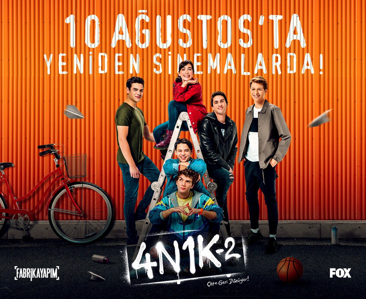 #4N1K2 filmini izleyemeyenler burada mı? 10 Ağustos Cuma gününden itibaren yoğun istek üzerine filmimiz tekrar vizyonda olacak bilginize 😃#4n1k2yenidensinemalarda