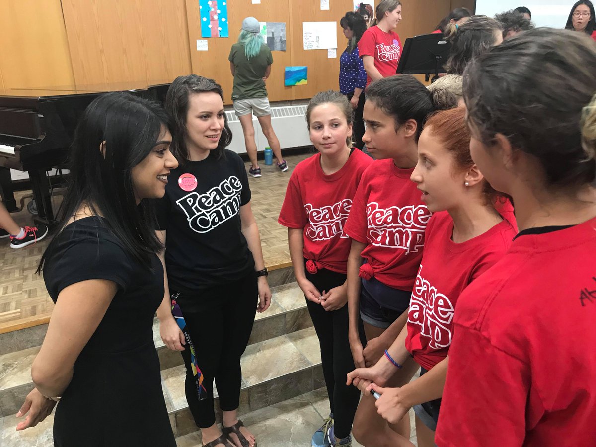 BardishKW's tweet photo. .@PeaceCampGrebel teaches #LeadersToday about #AdvancingPeace, cultural diversity, and community dialogue. It was a pleasure to meet campers, staff &amp; parents at their showcase. I have no doubt these individuals will be #ChangingtheWorld for the better! #teamworkmakesthedreamwork https://t.co/LCokiDQ4KJ