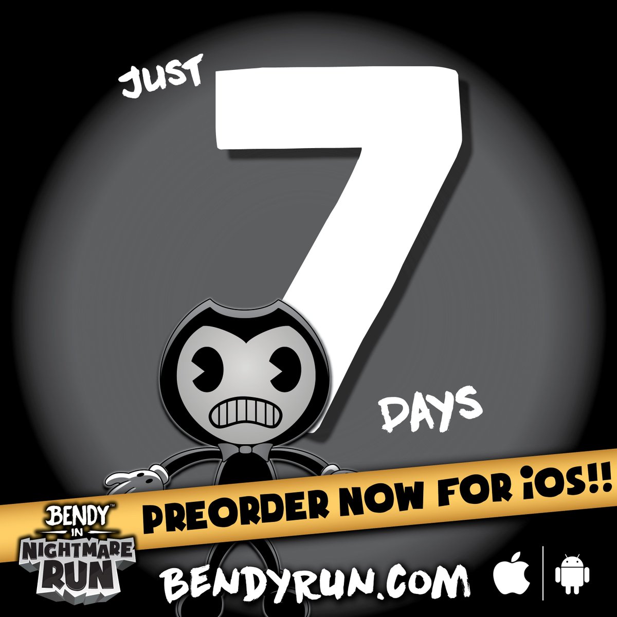 Bendy Run on Twitter "One week to go! Some of the nasty beasts of 