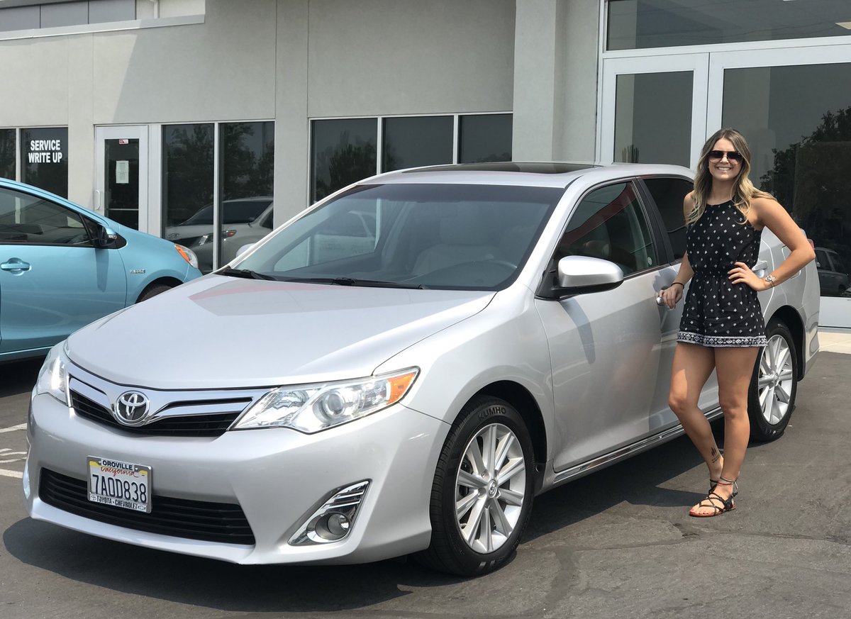 #Congratulation Jordan Thank you for your local business #ToyotaCamry #Camry #OrovilleAutoCenter #OrovilleToyota #XLE #XM #MPG #BiggsCa #LiveOakCa #Gridley #DurhamCa #Oroville @Ask4Thai and Vince #Summer #Ca #NorthState #SilverSkyMetallic #Toyota #ToyotaFinancial