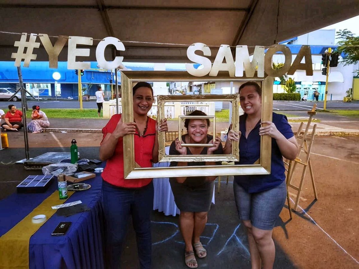 its Samoa's National Youth Week! our Young Entrepreneurs Chamber (YEC) will be hosting an information booth down at the Govt Building - please visit and say hi to our awesome YEC team and learn more about entrepreneurship. Don't forget to take a selfie! #SafeSpaces4Youth