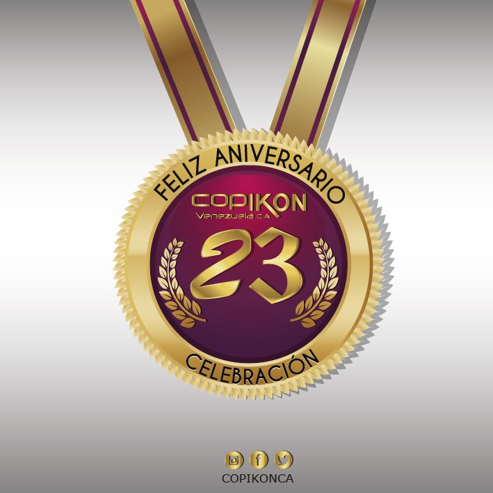 Copikonvnzla's tweet photo. Celebramos junto a ustedes más de dos décadas de trayectoria en Barquisimeto, sumando valor a nuestros clientes con una gran variedad de productos y servicios.

#23años #aniversario #aniversario23 #Bros #copikon #eledo #logan https://t.co/tHRSYWaLkm