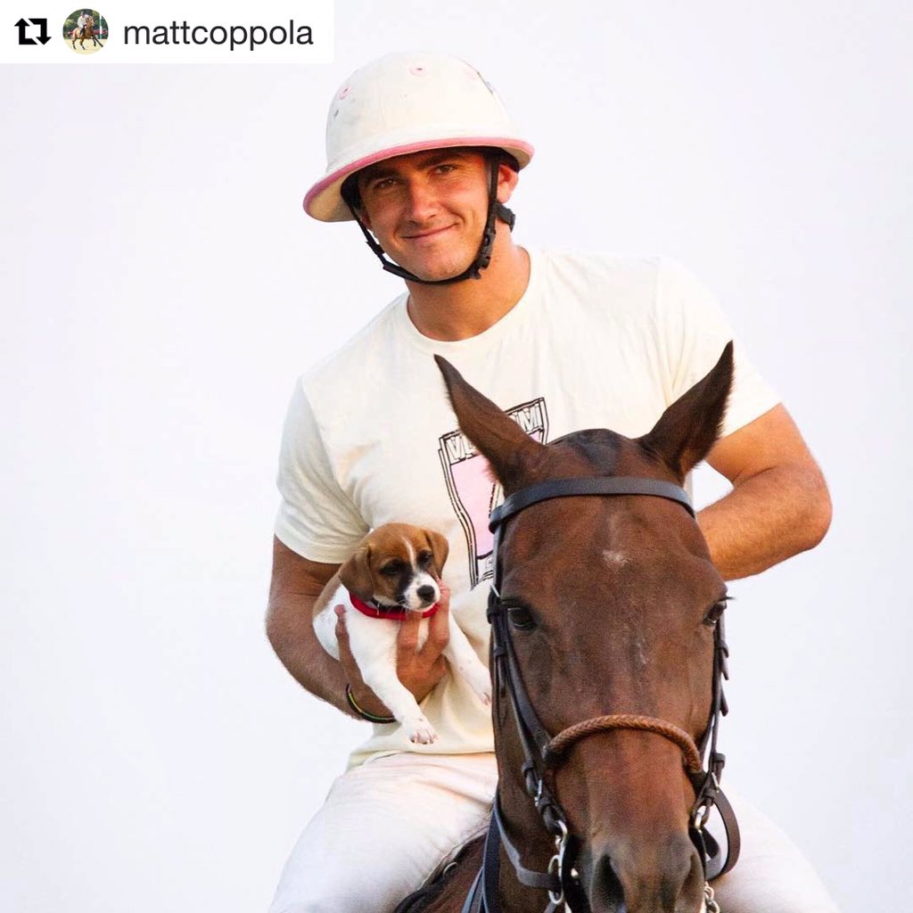 We can't get over cute little #polopup Jackson who belongs to #teamuspa member Matt Coppola 😱😍🐶