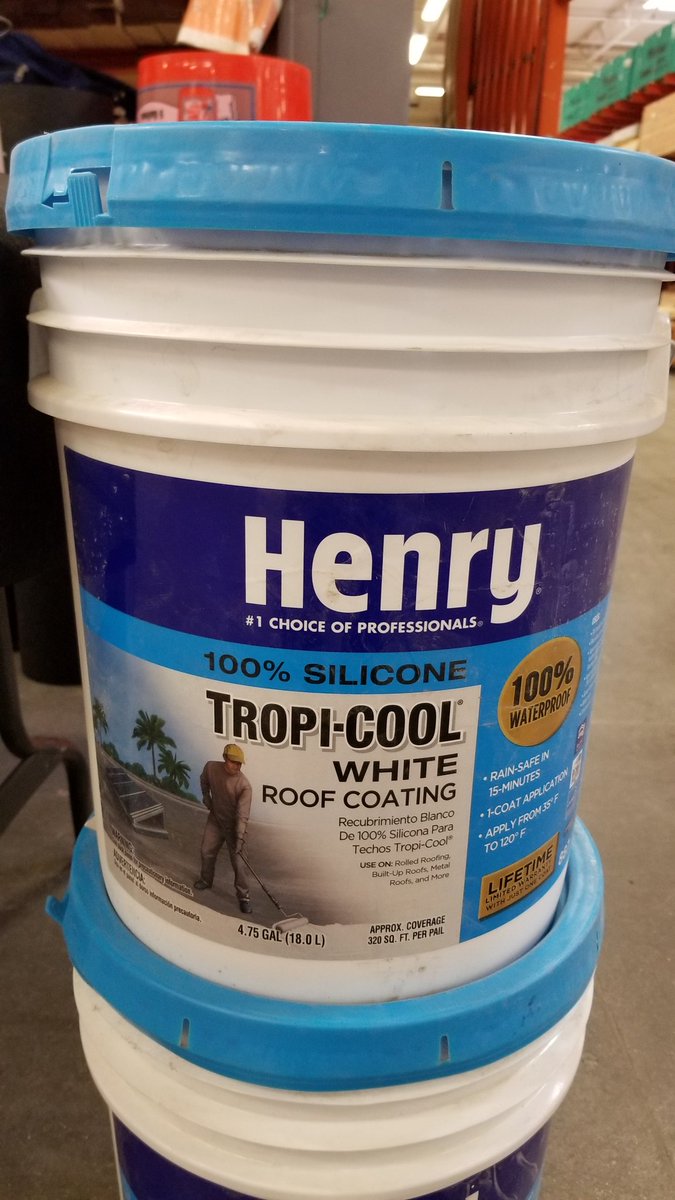 RobHenryCo's tweet photo. Another roof walk for #HenryTropicool out of HD store 2702 Warren!  Let us help you find a solution.  The walks are free, so what you got to lose? @Scott_Nappi @RoWilliams1 @XKerrigan @lb_willis1 @TheHenryCompany @HenryPacCentral @MWahba_HenryCo @DDGage24 https://t.co/GqiDJo5HCl
