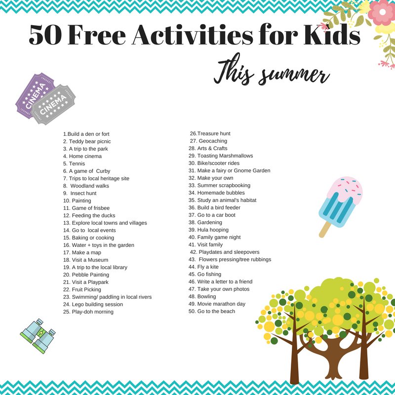 50 Free things to do with the kids this summer! andrealouise.co.uk/2018/08/50-fre… #summer #summerholidays #kids #free
