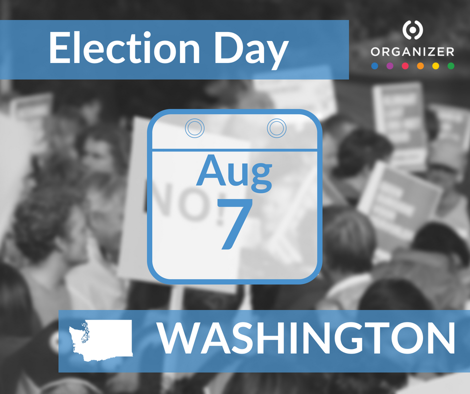 OrganizerInc's tweet photo. 🚨 It's #WashingtonPrimary Day! The polls are officially open in #Washington! 🚨

Don't forget to #VOTE —> 
.
.
.
.
.
#RiseandOrganize #wa03 #wa05 #wa08 #unionstrong #Midterms2018 #BlueWave2018 #PrimaryElection  #GOTV #FieldWins https://t.co/sxitxl6SRW
