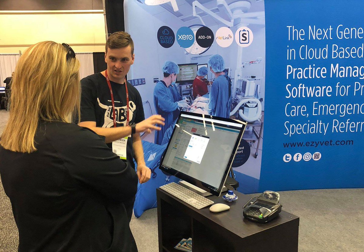callaghannz's tweet photo. .@ezyvet’s cloud-based Kiwi solution is revolutionising veterinary practice management worldwide. #SaaS #AI #machinelearning
https://t.co/4qARlKGWY4 https://t.co/hNqAro5zwl