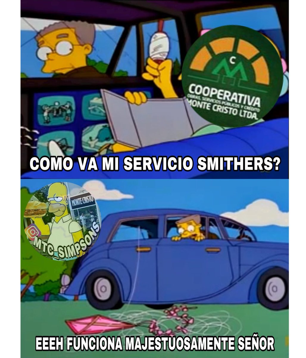 MtcSimpsons's tweet photo. Funciona majestuosamente señor https://t.co/W6XUQLwwnn