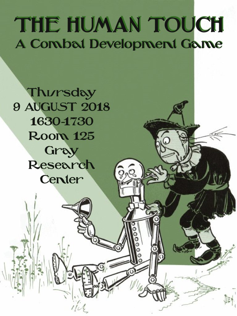 CaseMethodClub's tweet image. This week, at the Decision Game Club  ...

casemethodusmc.blogspot.com/2017/08/dgc.ht…

casemethodusmc.blogspot.com/1995/07/robot-…

#RobotSummer