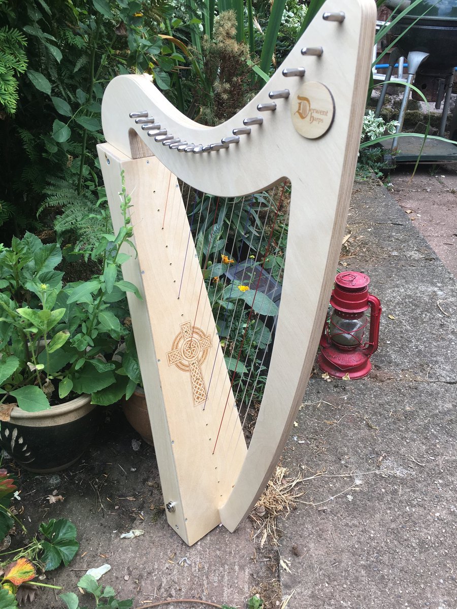 Excited to share the latest addition to my #etsy shop: Electro Acoustic Derwent Harps Adventurer 20 Made in England etsy.me/2M6kN54 #music #instrument #beige #electroacoustic #electroharp #affordableelectro #affordableharp #buskingharp #electricharp