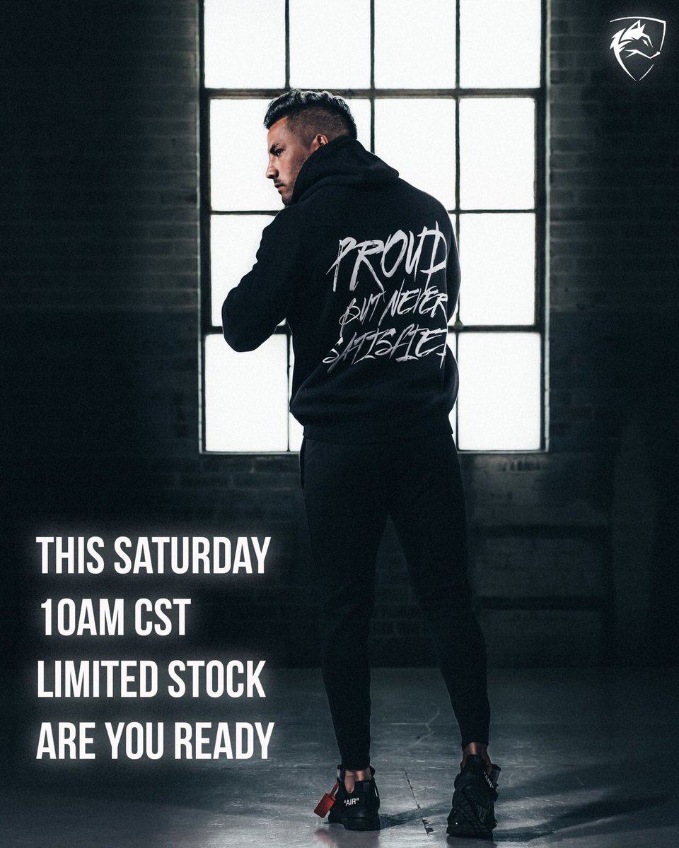 proud but never satisfied hoodie alphalete
