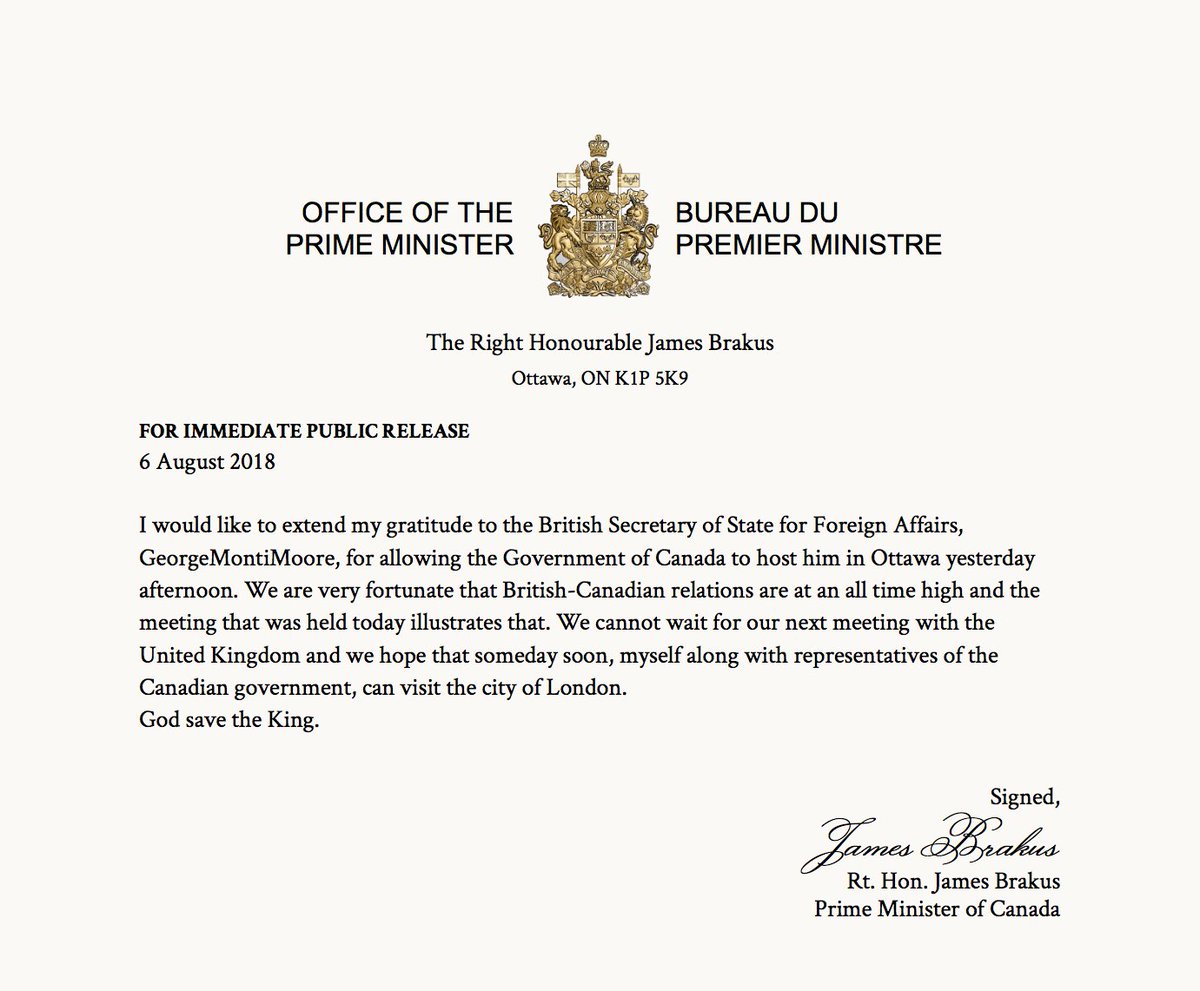PMOfficeRoblox's tweet photo. Statement on the Canada-UK Meeting in Ottawa yesterday: https://t.co/zaQx2vMGY2