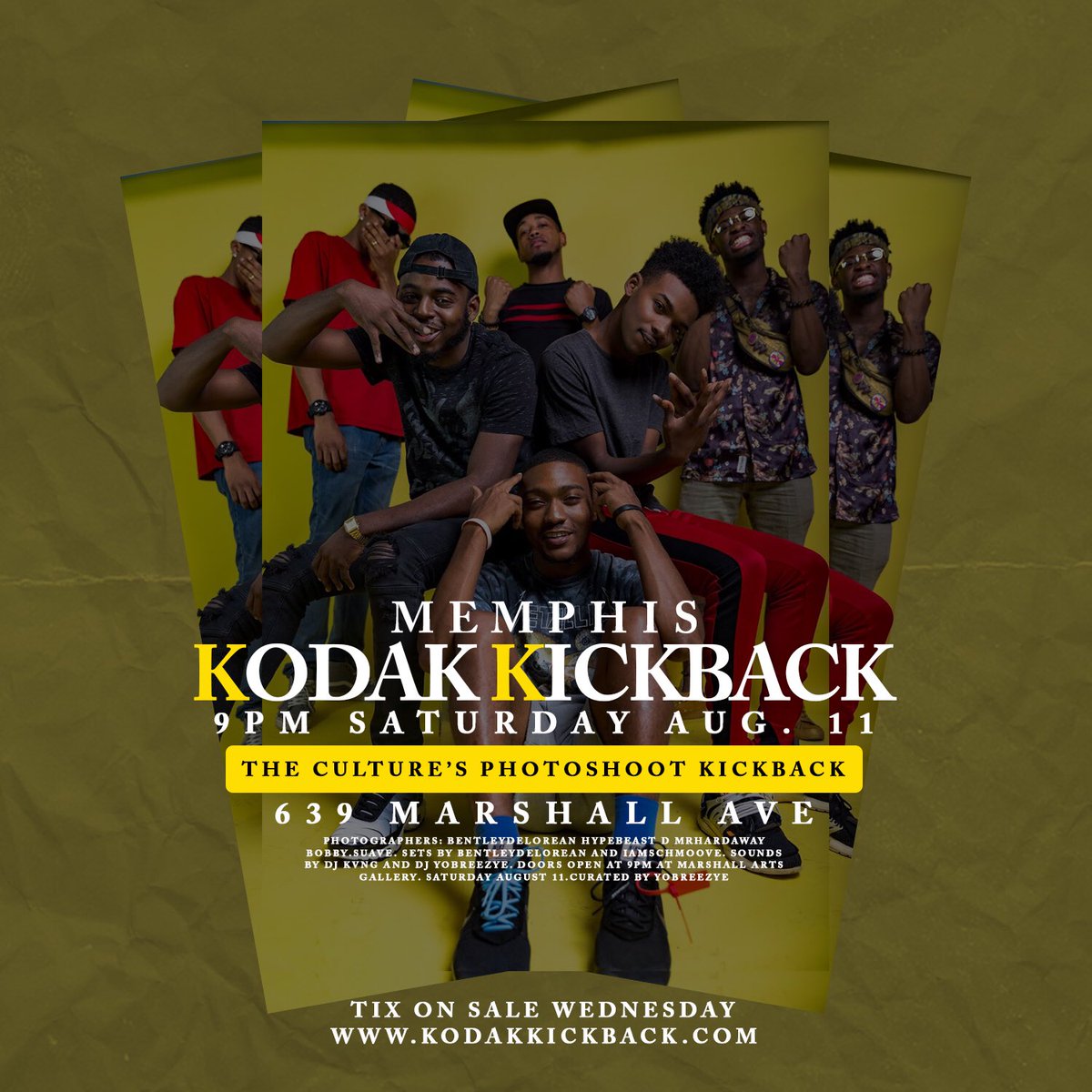 ISpeakWithAGift's tweet photo. #KodakKickback 8/11
Tickets on sale tomorrow https://t.co/PlvjJULEdw