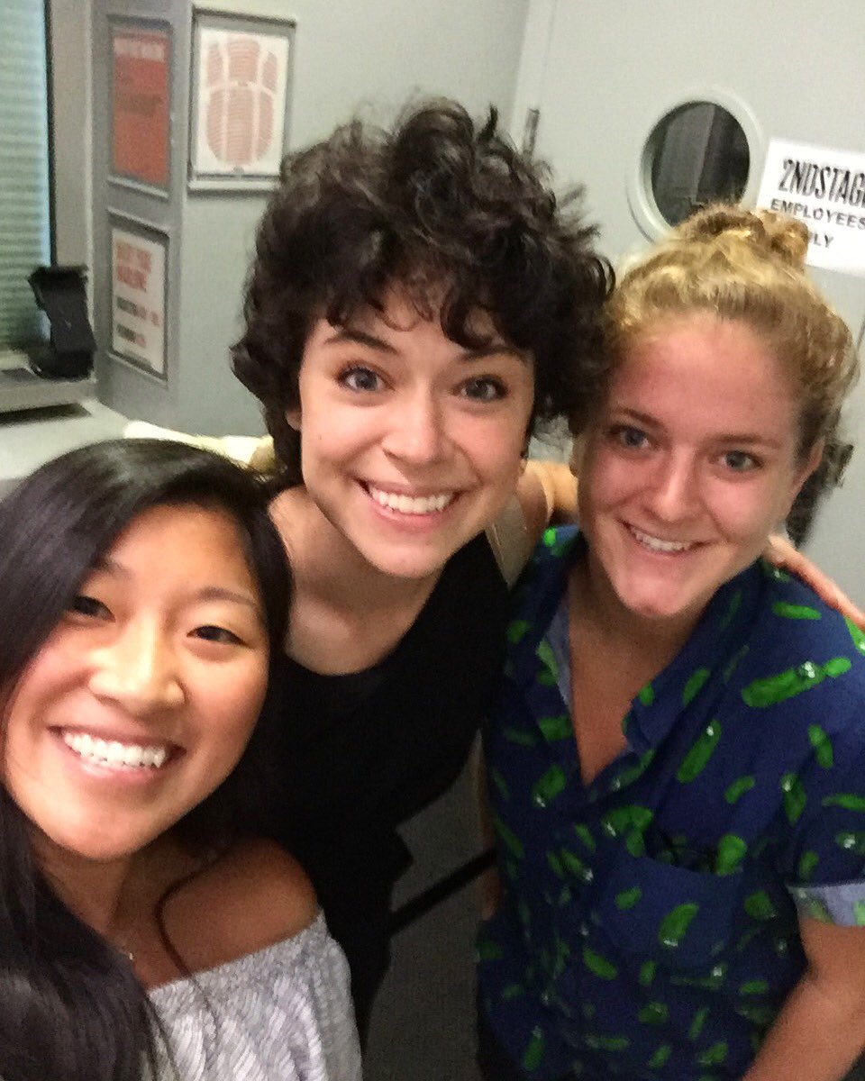 Hi <a href="/tatianamaslany/">‏َ</a> (!!!) <a href="/2STNYC/">Second Stage Theater</a> #MaryPageMarlowe #OrphanBlack