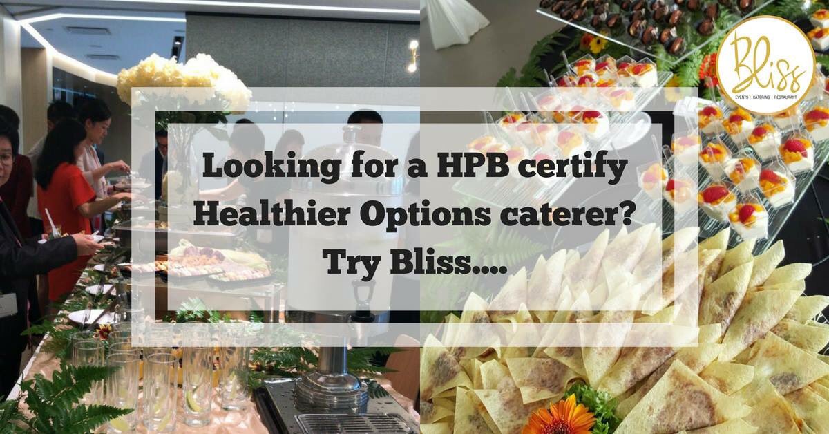 blissesg's tweet photo. Yes, we are HPB certified Healthier Options Caterer! Please email us at info@blissrestaurant.com.sg. https://t.co/L7QDWM6Nj7