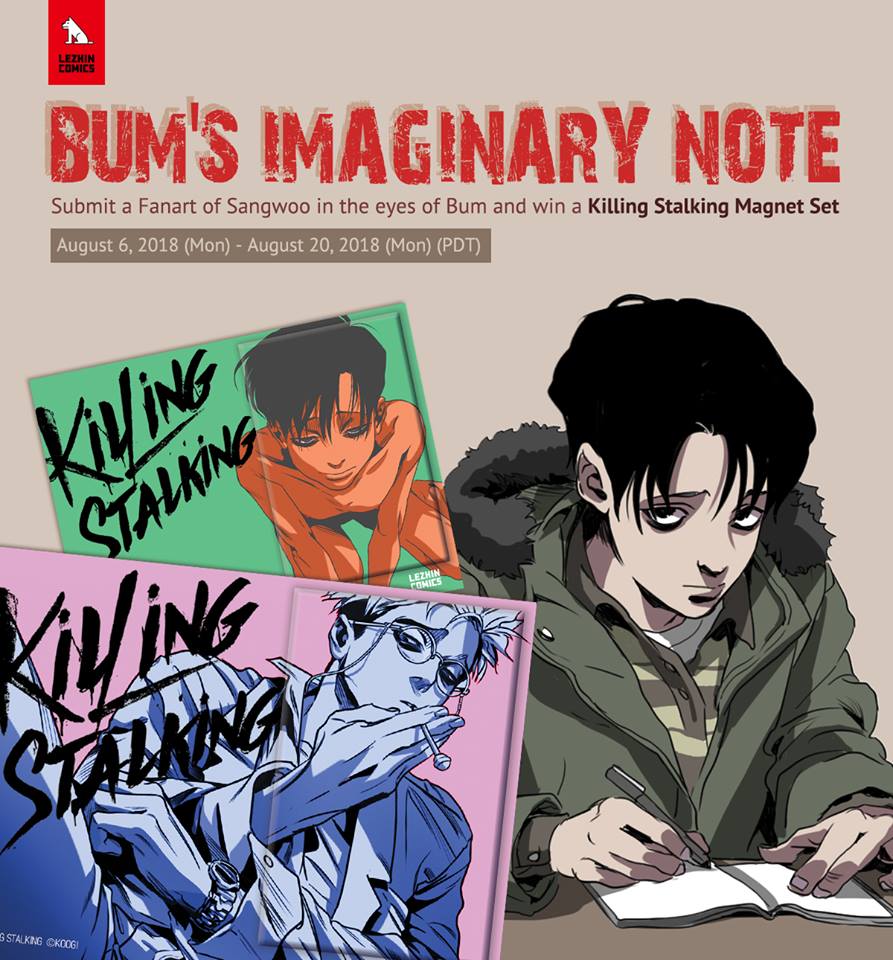 Killing Stalking Bookmark 