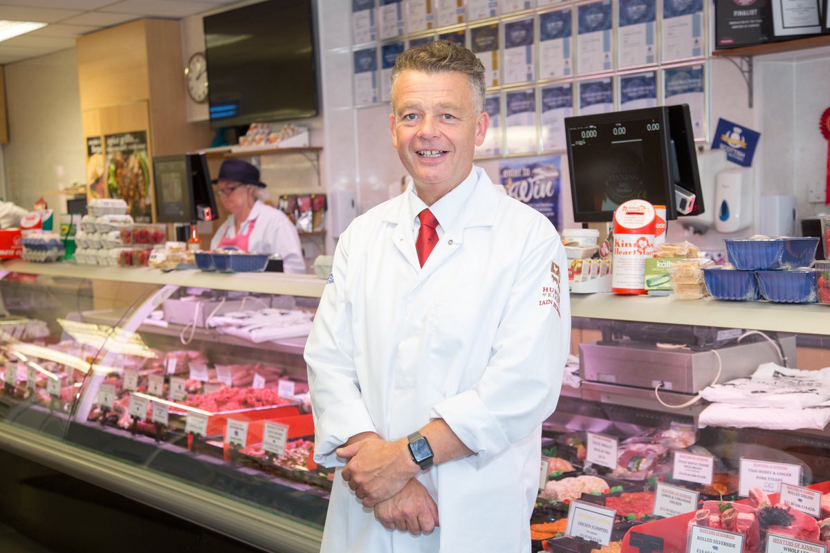 We’re delighted to welcome Under Secretary State for Scotland #lordduncan visiting <a href="/Hunterskinross/">HUNTERS OF KINROSS</a> tomorrow to hear our story of  how the Initiative <a href="/scotbutchers/">Butchers At The Heart Of The Community ❤️</a>  began #workingwithyourcommunity #supportinghighstreet #communityspirit #AED