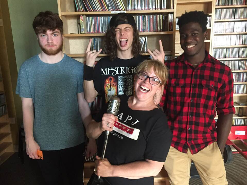 AMERICANAMNESI2's tweet photo. From yesterday's interview on THE HOT SPOT with Darcy Anderson-Abbott on WAPJ FM 89.9/105.1 #liveradio #americanamnesiaband 

https://t.co/uaL4h1lUVV https://t.co/Y6qCwoROfz