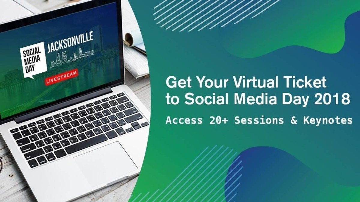 RadkeJen's tweet photo. Did you miss the @prof_marg_stew and @dannymonzontv at #SMDayJAX? Get your hands virtual ticket and start learning now!
https://t.co/ABUzDpaatK #socialmedia #marketing #NISMLife https://t.co/7MBHE9u6d8
