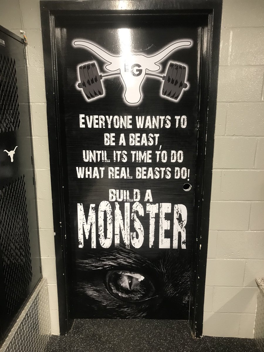 Longhorn_Proud's tweet photo. The tone has been set and the standard has been raised. #LonghornFootball #LockerRoomGoals https://t.co/fCZGgwE1S4