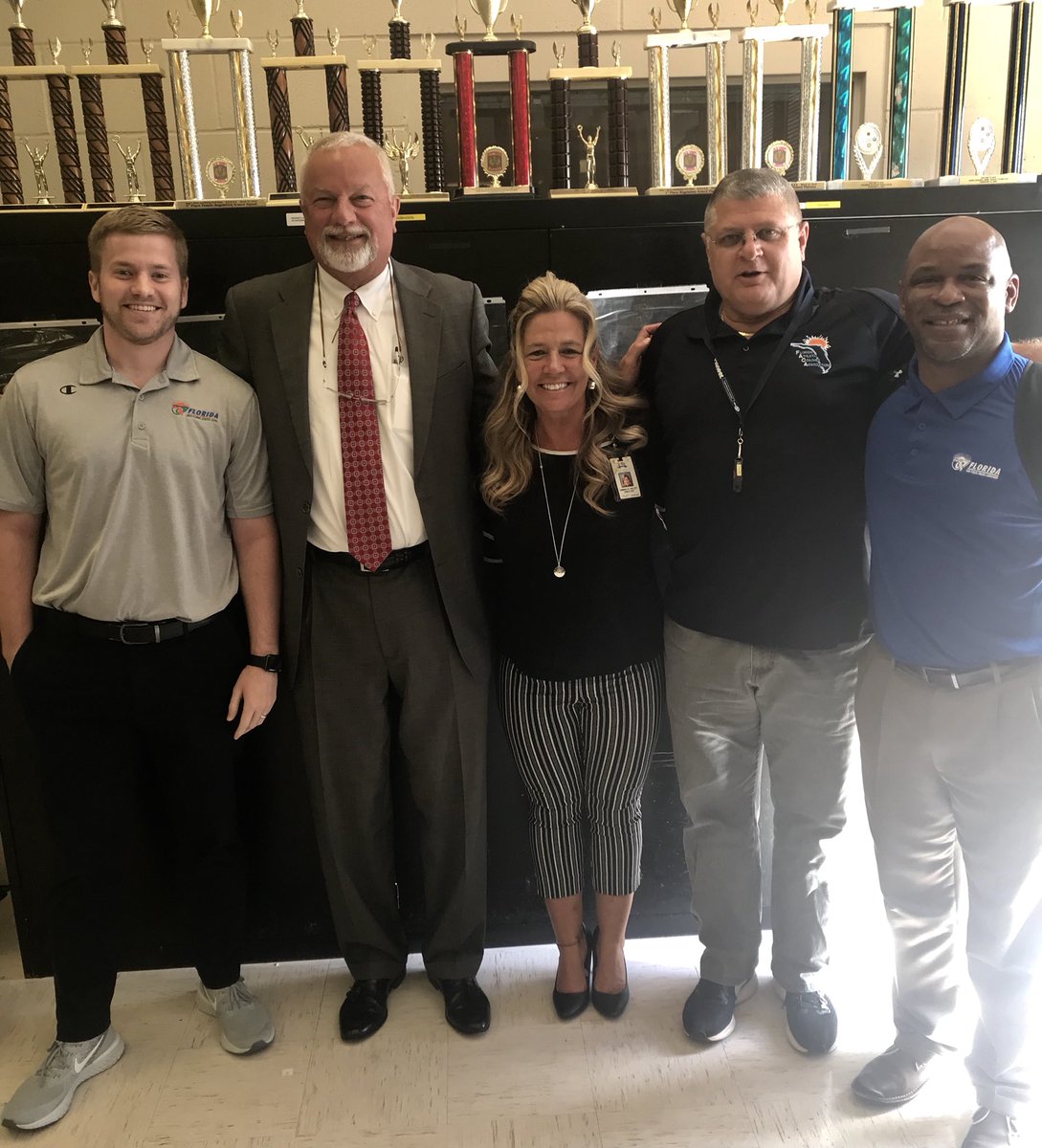 talleymama's tweet image. We appreciate the support of the @FHSAA and @FACACoach today at our opening meeting with @DuvalSchools Athletic Directors #ExecutiveDirectors #Rules #Education