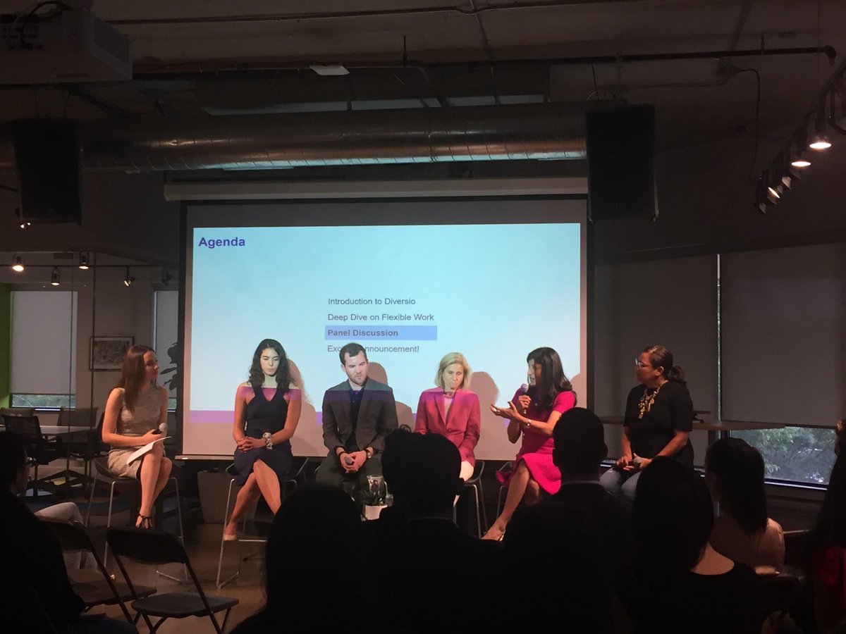 diversioglobal's tweet photo. Kicking off #Beyondthe9to5 by introducing our amazing panelists! #diversioinsights https://t.co/3sMeZLfwqi