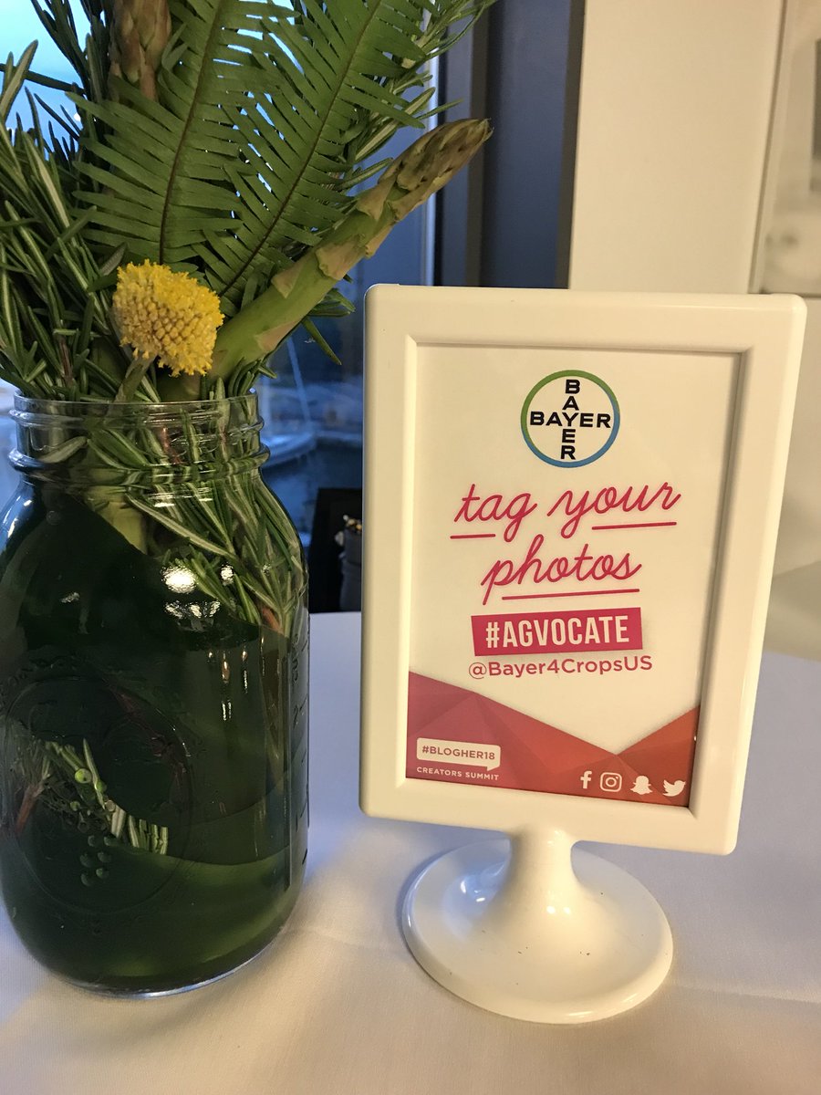 Bayer4CropsUS's tweet image. We’re live from the @iceculinary test kitchen in NYC where we will be talking about food and agriculture! #BlogHer18 #AgVocate