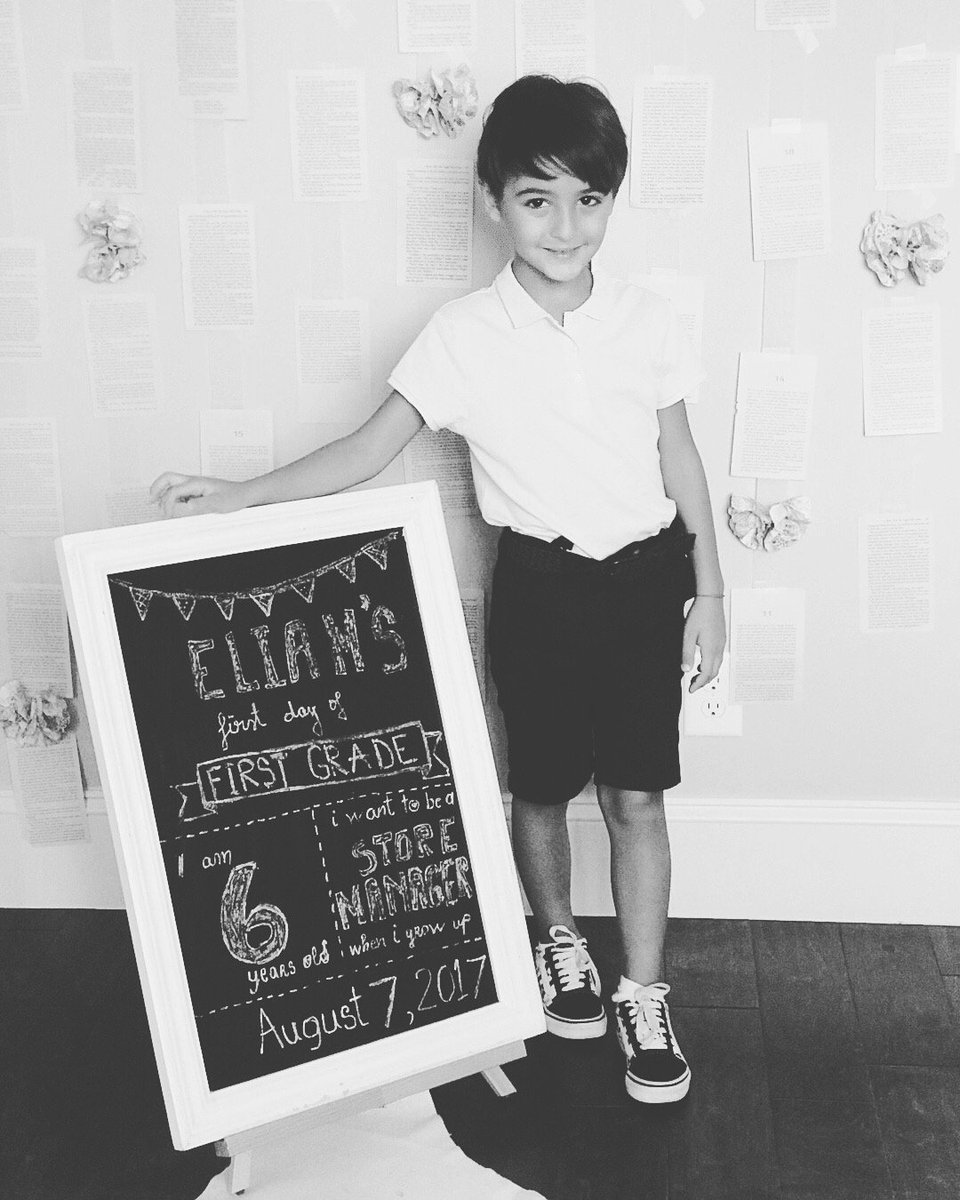 eliambrcic's tweet photo. 1st day of 1st grade :). Let the journey begin!
.
.
.
#nashville #usta #netgeneration @usta @ustatennessee #firstgrade #letthelearningbegin https://t.co/S4Z1cJzA19