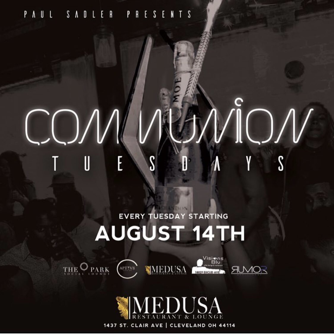 djmeel's tweet photo. Thursday at Park #SelectiveHearingCLE, Friday at Park #StephFlossandFriends x @81smallz B-Day, Saturday at Medusa #MedusaSaturdays, Sunday at Rumor #PlaySundays and Tuesday at Privilege #communion https://t.co/URUWb5rhmc