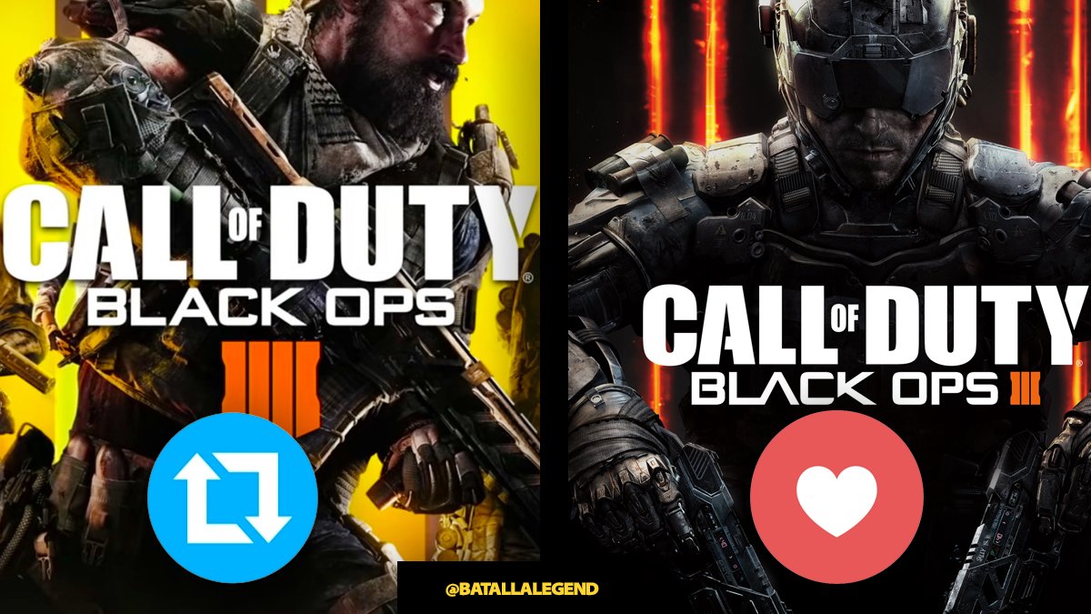 BatallaLegend's tweet photo. 🔥 BATALLA LEGENDARIA 🔥

🔄 BLACK OPS 4 🔄
❤️ BLACK OPS 3 ❤️

🔥 https://t.co/gYBVNHWlSC