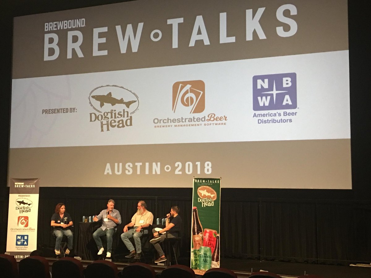 FintechBevAlc's tweet image. Enjoying @Brewbound #brewtalks here in Austin after NBWA Next Gen!