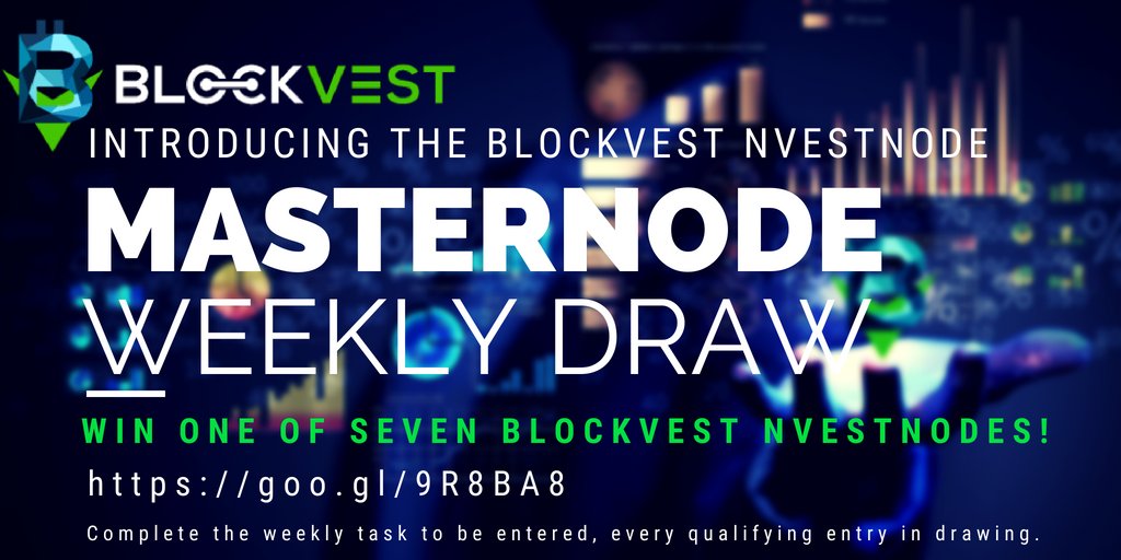 haykhays's tweet photo. Hello guys! This is a chance to win a Nvestnode every week from @BlockvestGroup #Nvestnode #Masternode kindly click on this link to enter👉https://t.co/SECa0x628L #Cryptocurrency  #Ethereum #Altcoin #Tokens #Presale #BLV #Blockchain https://t.co/Hg0BOpqN8v