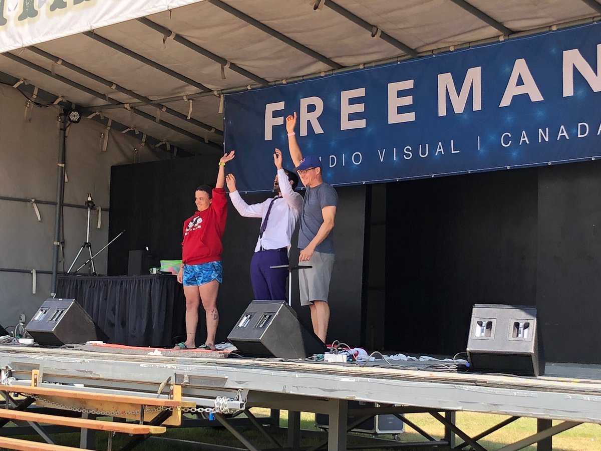 aMATTHEWSmagic's tweet photo. I had an amazing time with the people of Alberta at the Stampede! The only place to see the running of the bulls outside Spain!! And ya know... Aaron Matthews is pretty great too 😉 https://t.co/708vjHMtRM
