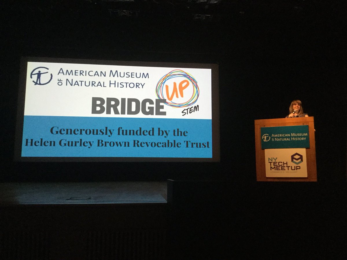 rpmkel's tweet photo. .@LatinaEngi co-hosting tonight’s joint @NYTM Meetup with @AMNH #amnhteens #brownscholars #brudgeupstem #hackthedeep #nytm https://t.co/K9o7WYThHf