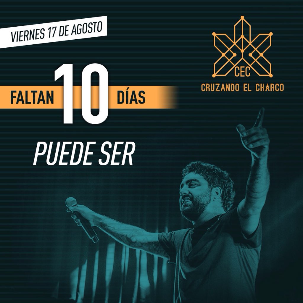 ElCharcoLaPlata's tweet photo. Faltan 10 días para el lanzamiento de “Puede Ser” https://t.co/o38OD58jh4