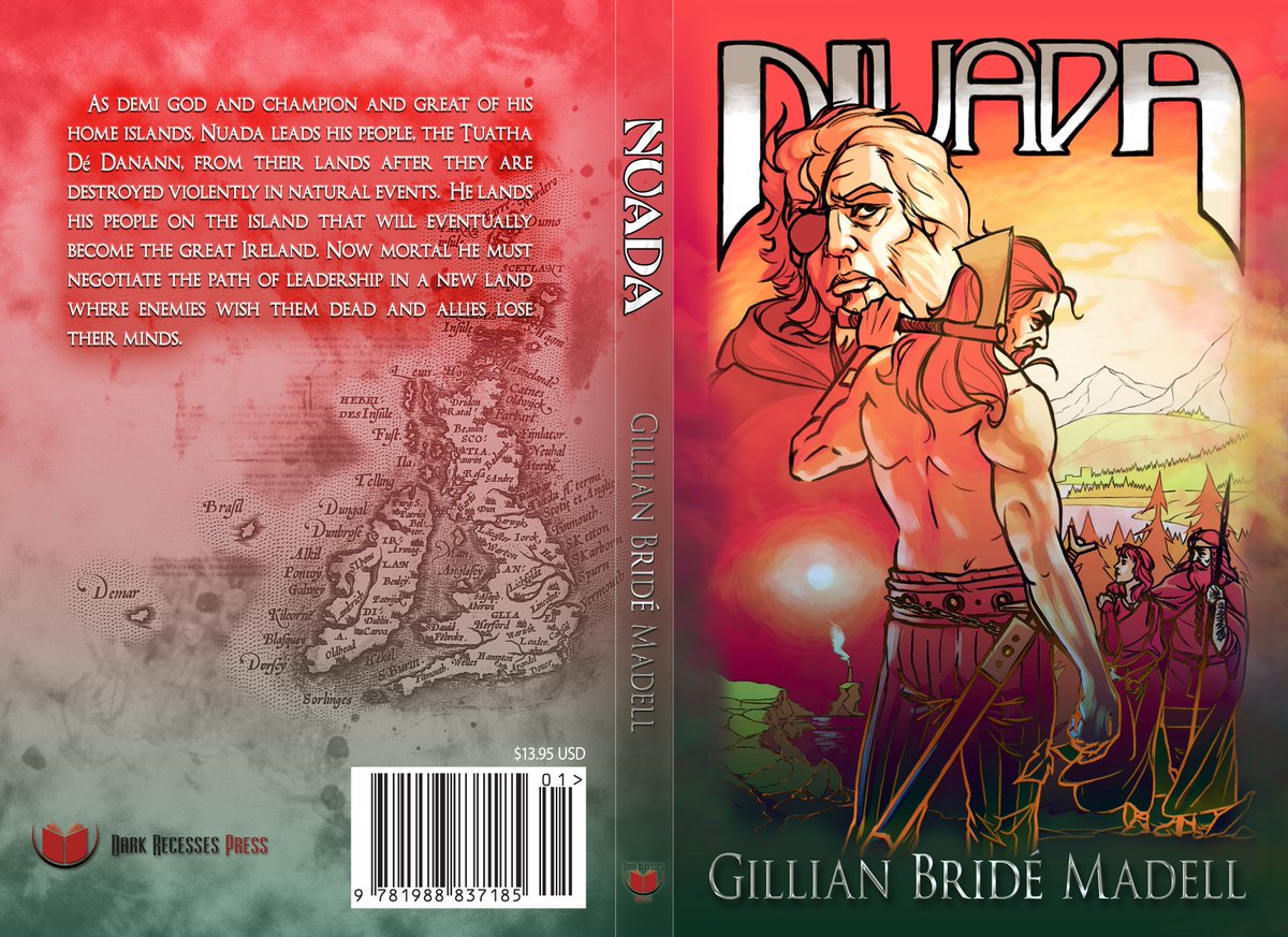 21st August 2018. New release, 'Nuada'.

#booklover #bookrelease #bookishwish #BookBoost #Nuada #Irish #IrishPride #IrishWearGreen #Ireland #irelandsgreatest #IrelandsAncientEast #IrelandsHiddenHeartlands #darkrecesspress @DarkRecesses