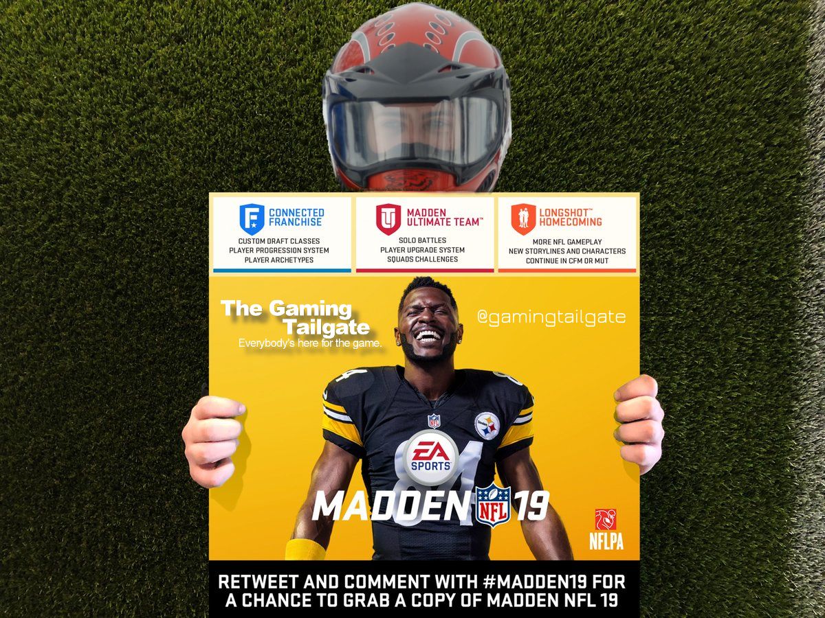 🚨 #Madden19 Giveaway 🚨

To enter:
- RT this tweet
- Follow <a href="/gamingtailgate/">The Gaming Tailgate</a> on Twitter
- Respond with #Madden19, #WinFromTGT, &amp; your console of choice (PS4 or XB1).

- Two winners for each console selected TONIGHT (Tues 8/7) at 10 PM CT, contacted via DMs.

Good luck!