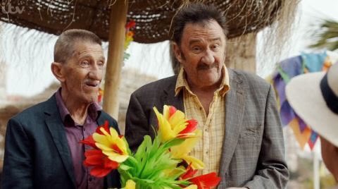 darfpunk's tweet photo. @BeingBoycie @SherrieHewson @TonyMaudsley1 you here brilliant @BenidormTVshow with #ChuckleBrothers we need @ITV to repeat this episode in tribute to #barryelliot @DerrenLitten @itvhub @PaulChuckle2 @TheRealTimHealy https://t.co/FYtcEQqEJI #letsmakeithappen @itvhub https://t.co/WEDDNrsmtF