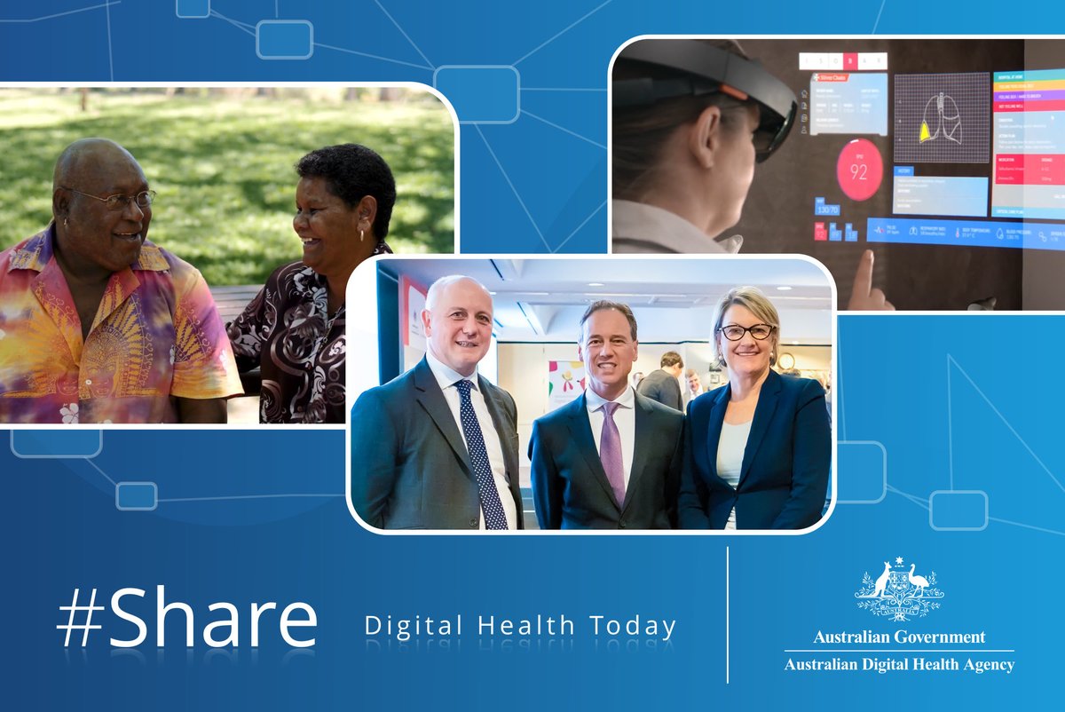 AuDigitalHealth's tweet photo. In the July issue of #Share, we highlight the launch of Australia’s National #DigitalHealthStrategy & #FrameworkforAction, we celebrated #NAIDOCWeek & discover next generation interfaces which hold special promise in #healthcare https://t.co/1b8TmmjsIB @MyHealthRec https://t.co/PVmgyx1Xyp