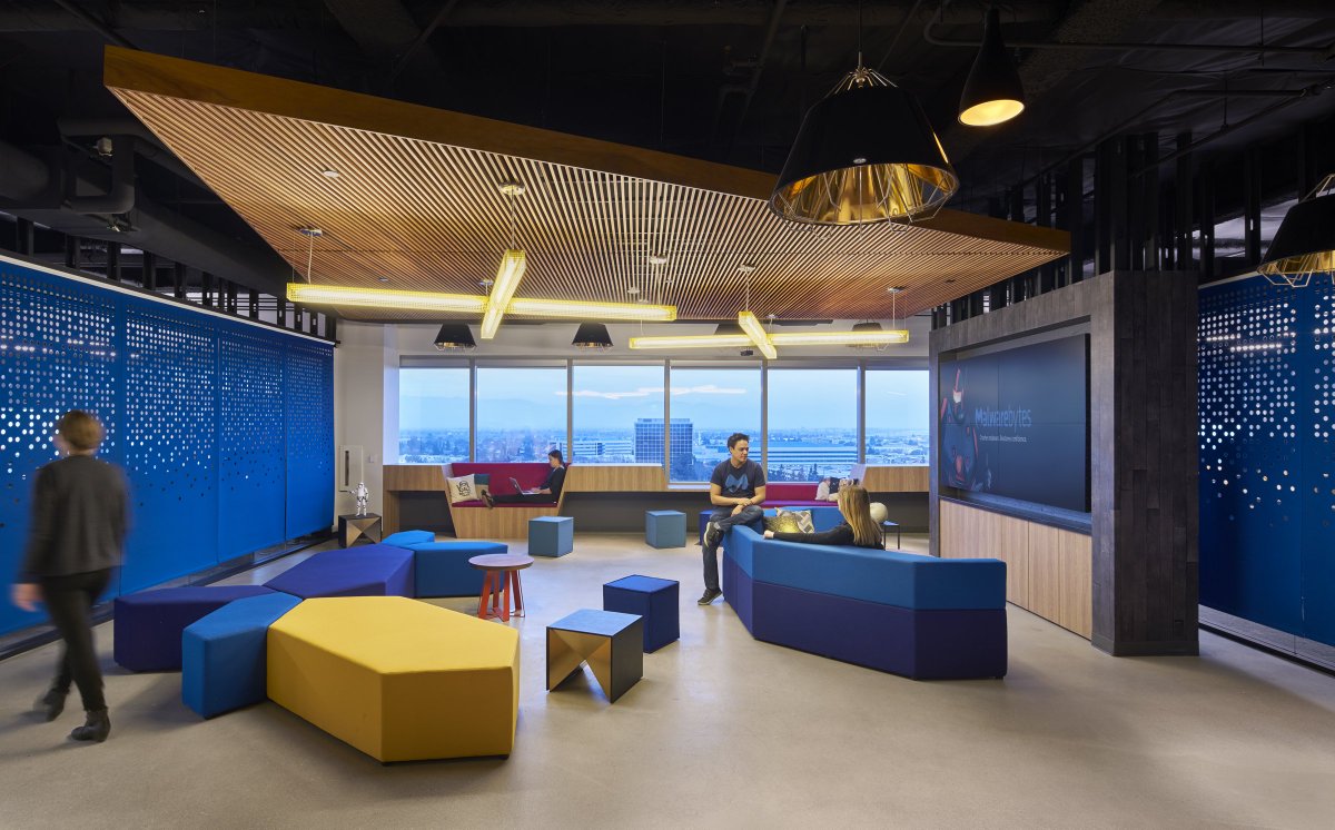 From game rooms to social hubs, client <a href="/MakeitBlitz/">Blitz</a> knows how to bring the energy back to the workplace. Read Heather Corcoran’s (<a href="/thisisheatherc/">Heather C</a>) article in <a href="/archpaper/">The Architect's Newspaper</a> to learn more! 

Link: bit.ly/2lpEKov.

#SanFrancisco #Architecture #Malwarebytes