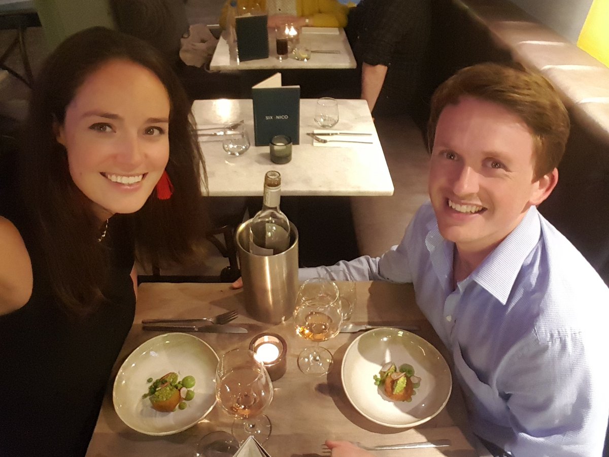 jenniferreoch's tweet photo. I'm not much of a foodie so was excited but a bit nervous about my first time @SixbyNico tonight...no need for the nerves, it absolutely lives up to the hype!! So impressed!! Back to the 1970's has begun...def worth checking out!! #exceededexpectation #delicious #veggieoption https://t.co/xHZNtEJPuF