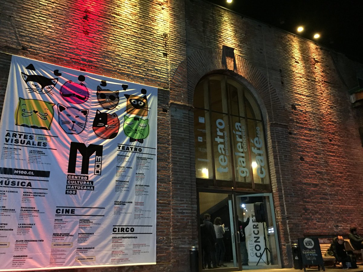 CanEmbChile's tweet photo. NOW - We are inaugurating the #CoolCanada Film Festival at @Matucana100 to pay tribute to #women talent with 🇨🇦 female-directed films (Aug. 7- 19) #MiradasDeMujer https://t.co/PXNJckI8JR