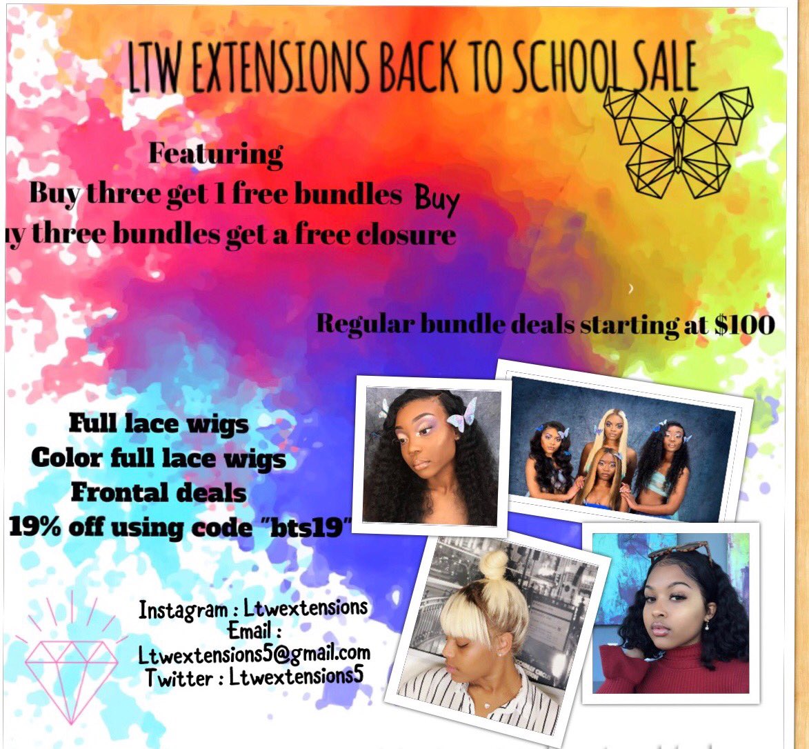 _TommyJettson's tweet image. Y’all shop with the best quality and best prices @_xLoveAB @LtwExtensions this back to school sale 🔥🔥