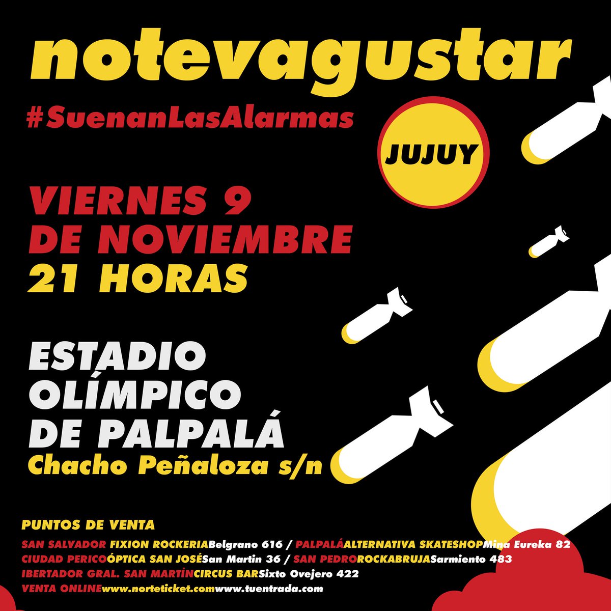 jujuy_rock's tweet photo. Cada vez falta menos para el regreso más esperado del año

@ntvgoficial vuelve a Jujuy! https://t.co/7wqMcdpNba